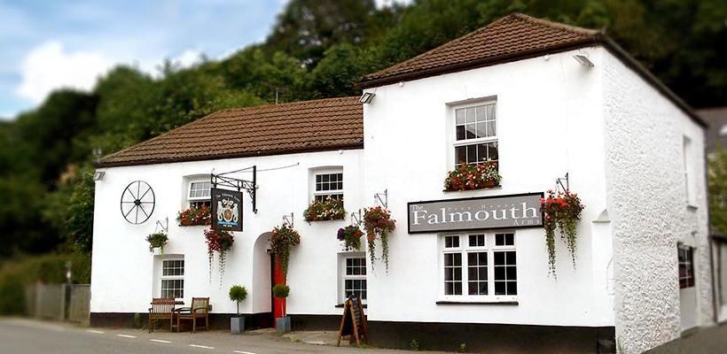 The Falmouth Arms Ladock Hotell Truro Eksteriør bilde