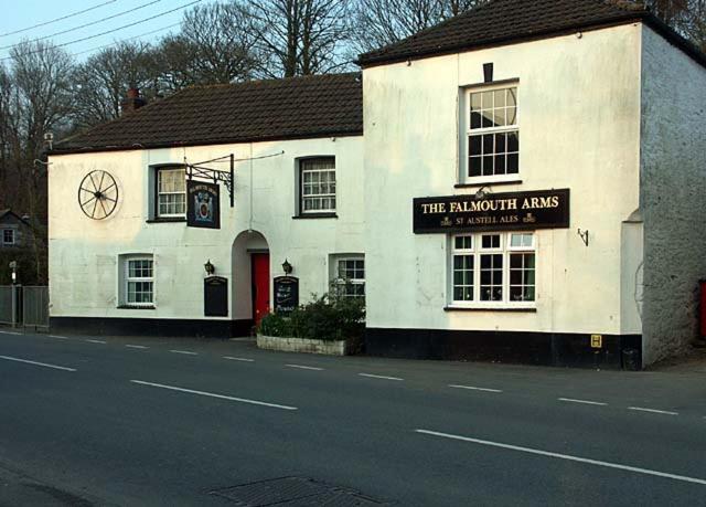 The Falmouth Arms Ladock Hotell Truro Eksteriør bilde